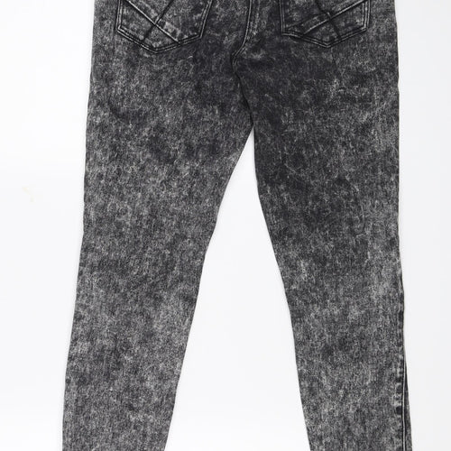 Lexi Womens Black  Denim Skinny Jeans Size 8 L25 in