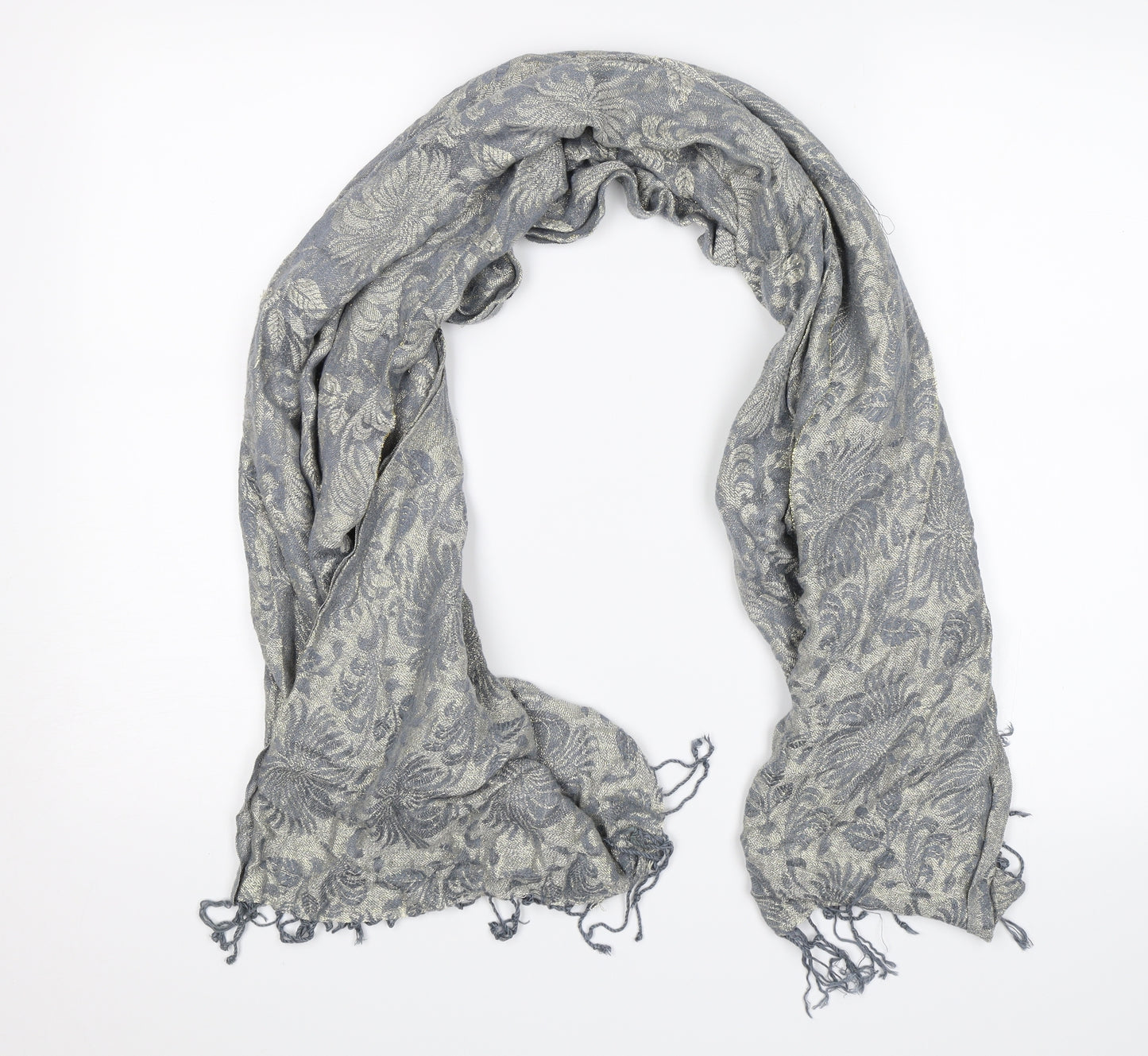 Accessorize  Unisex Blue Floral   Scarf