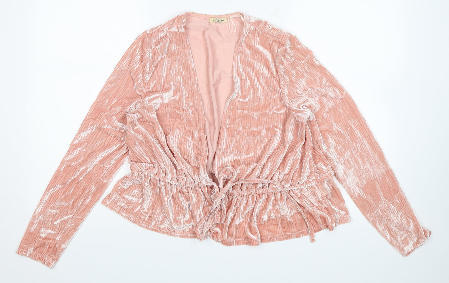 River Island Womens Pink   Shrug Jumper Size 12