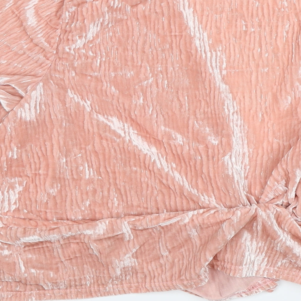 River Island Womens Pink   Shrug Jumper Size 12