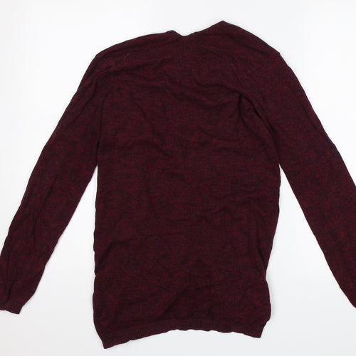 New Look Womens Red   Cardigan Jumper Size 10
