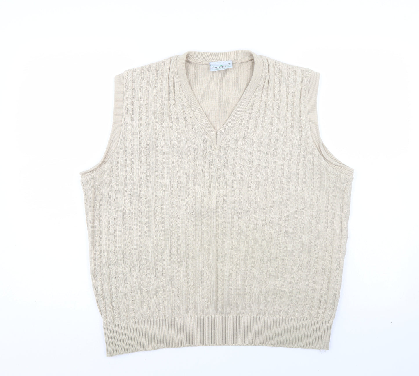 Greenwoods Mens Ivory   Pullover Jumper Size L  - Tank