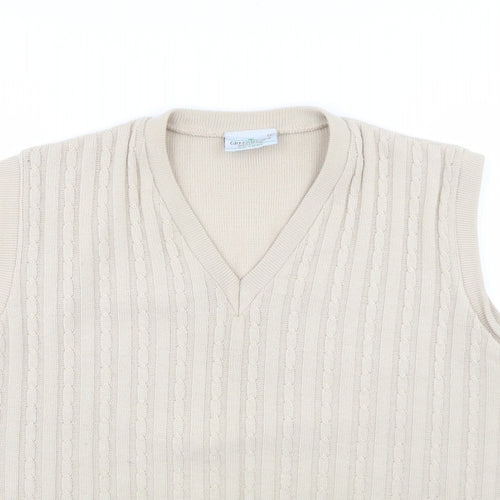 Greenwoods Mens Ivory   Pullover Jumper Size L  - Tank