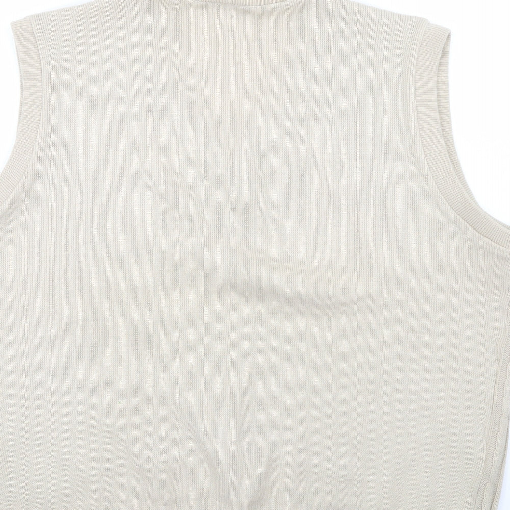 Greenwoods Mens Ivory   Pullover Jumper Size L  - Tank