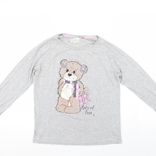 NEXT Womens Grey   Pullover Sweatshirt Size S