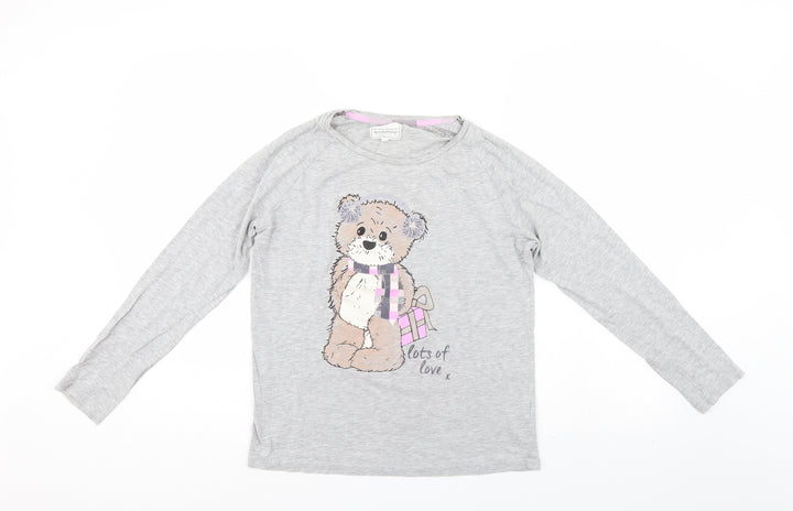 NEXT Womens Grey   Pullover Sweatshirt Size S