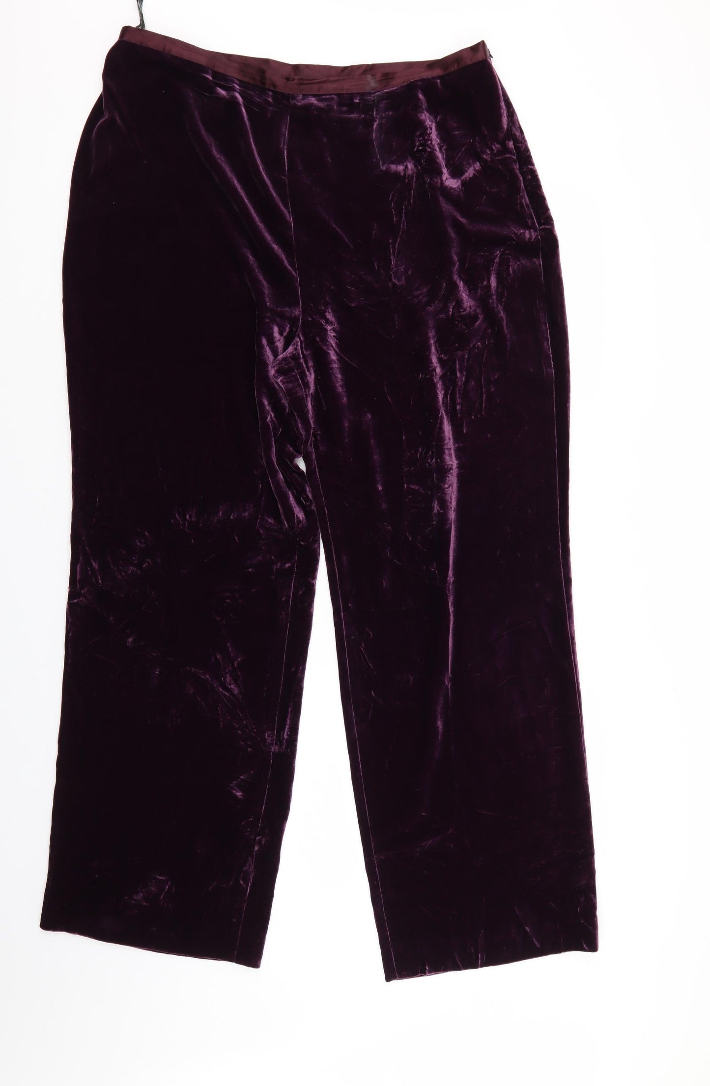 Laura Ashley Womens Purple   Trousers  Size 18 L30 in