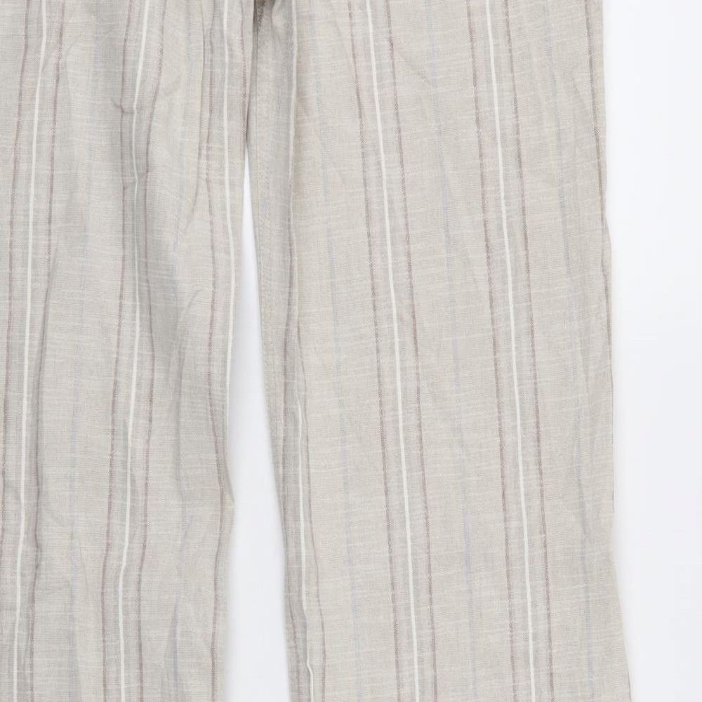 Per Una Womens Multicoloured Striped  Trousers  Size 14 L32 in