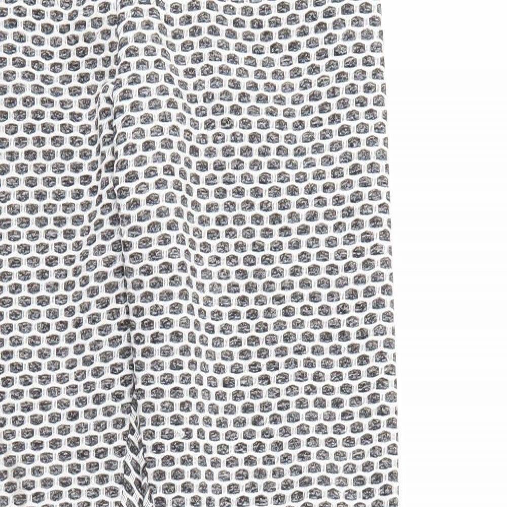 Preworn Womens Grey Polka Dot   Leggings Size S L26 in