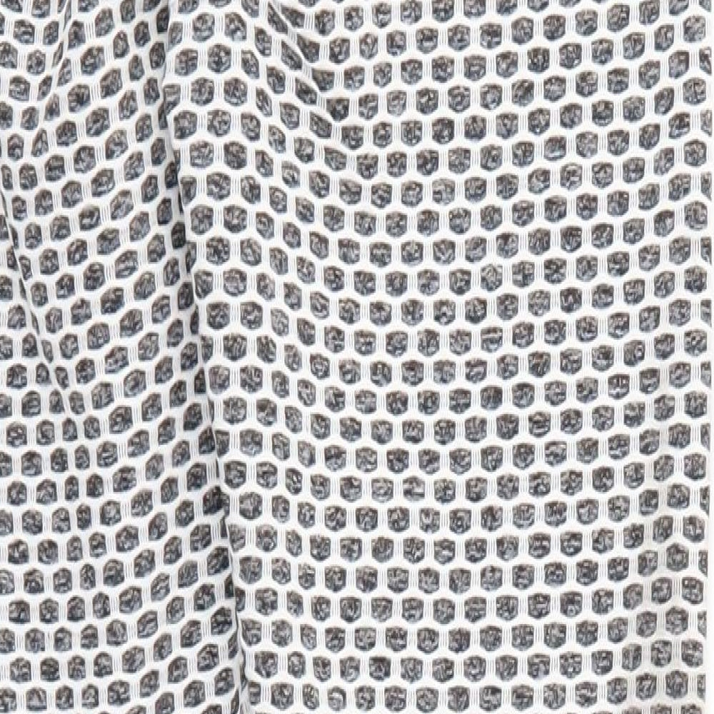 Preworn Womens Grey Polka Dot   Leggings Size S L26 in