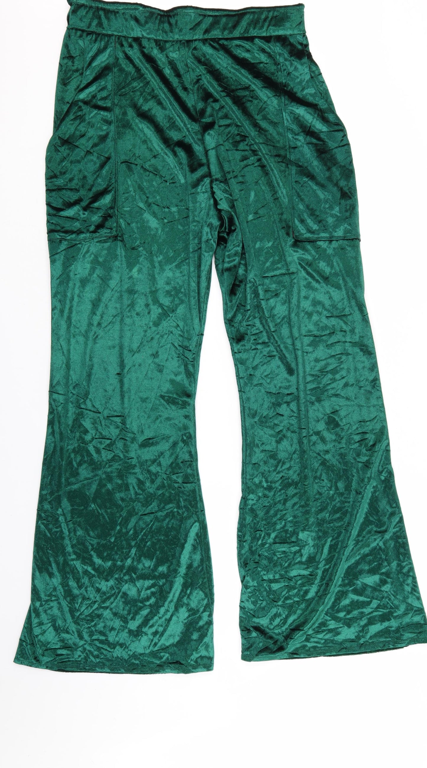 Preworn Womens    Trousers  Size 32 in L31 in - velvet feel flared