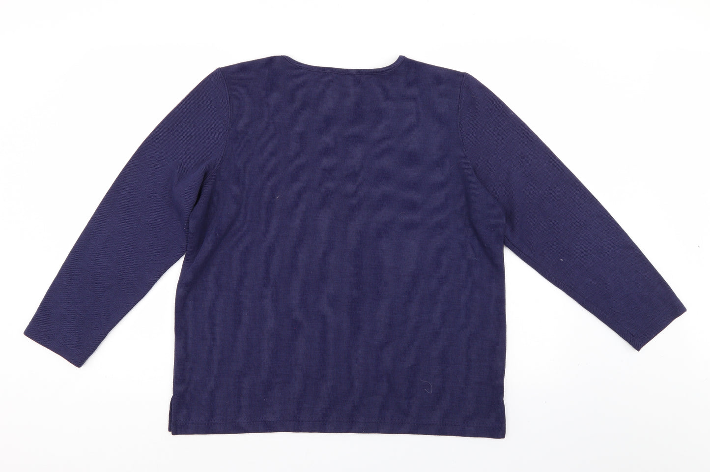 BM Womens Blue   Pullover Jumper Size M
