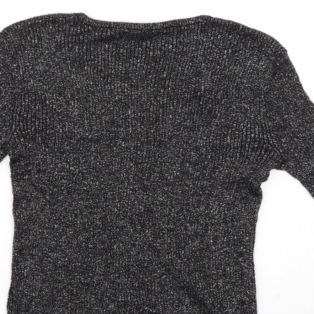 Cooperative Womens Black   Pullover Jumper Size S