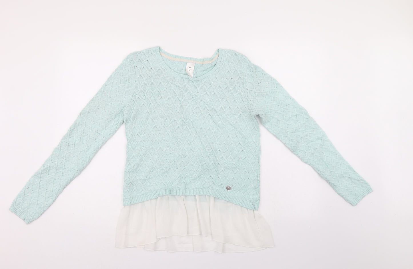 Target Womens Green   Tunic Jumper Size 14