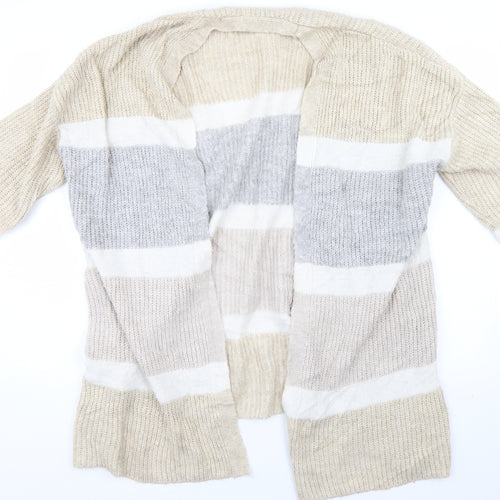 George Womens Multicoloured Striped  Cardigan Jumper Size M