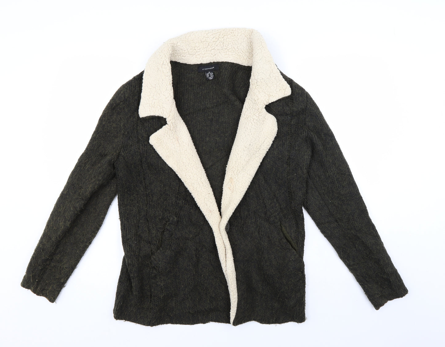 Atmosphere Womens Green   Jacket Coatigan Size M