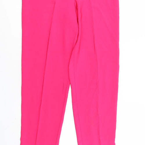 Pisani Womens Pink   Trousers  Size 6 L29 in