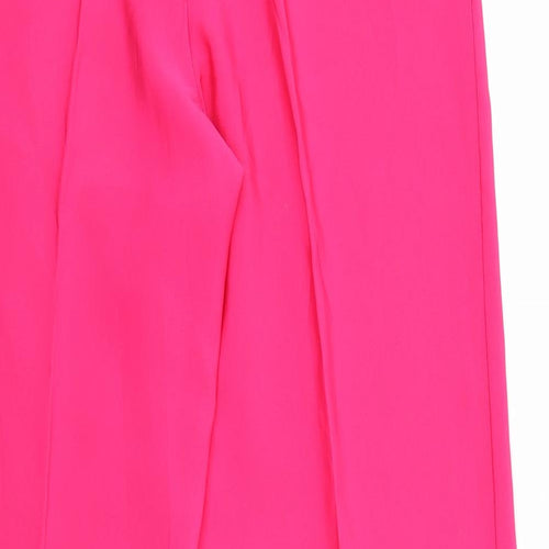 Pisani Womens Pink   Trousers  Size 6 L29 in