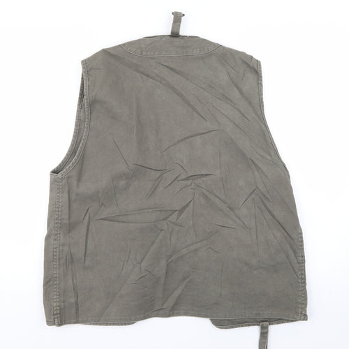 Mil Tec Mens Grey   Gilet Jacket Size S  - Fishing Gilet