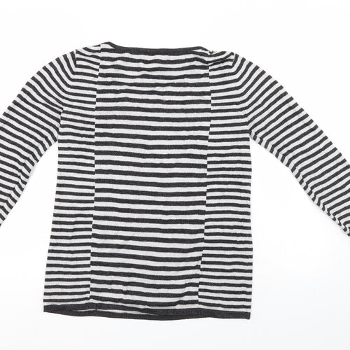 G.H. Bass & Co. Womens Multicoloured Striped  Pullover Jumper Size M