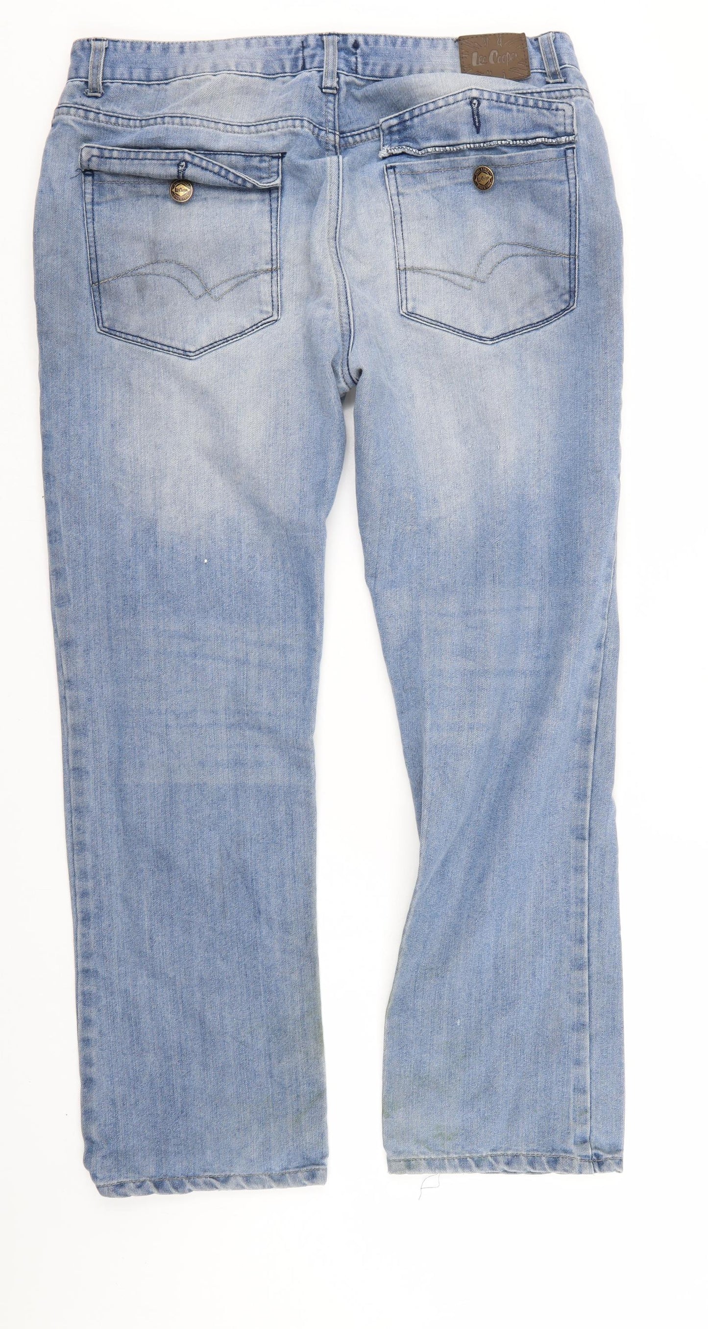 Lee Cooper Mens Blue   Straight Jeans Size 34 L30 in