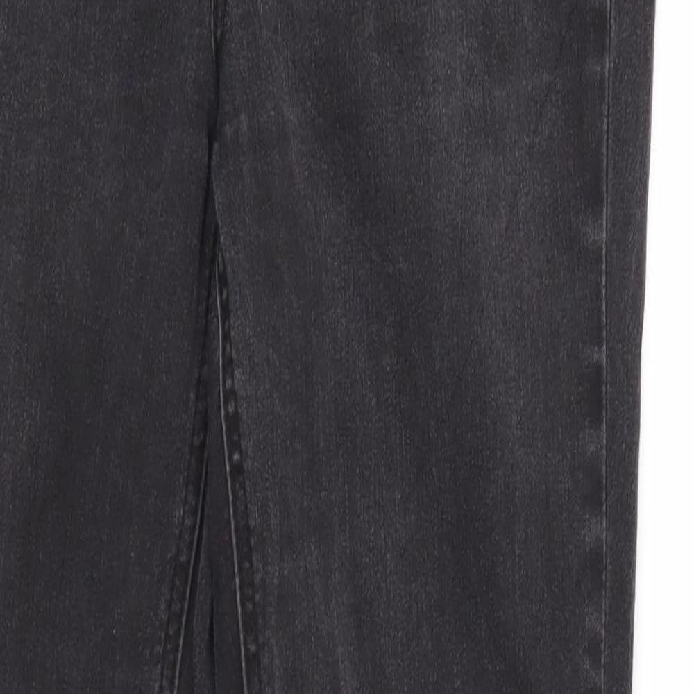 TU Womens Black  Denim Skinny Jeans Size 10 L27 in - Elastic Waist