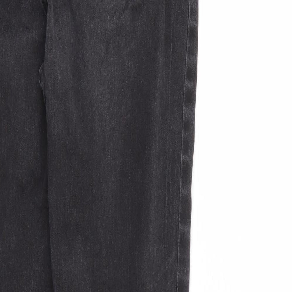 TU Womens Black  Denim Skinny Jeans Size 10 L27 in - Elastic Waist