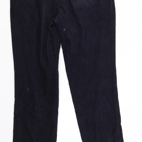 Lincon Mens Blue  Corduroy Skinny Jeans Size 36 L29 in