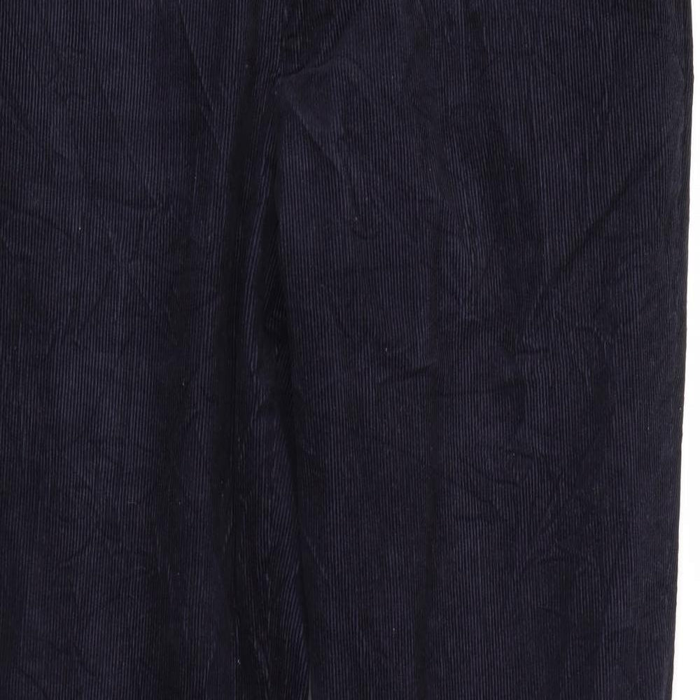Lincon Mens Blue  Corduroy Skinny Jeans Size 36 L29 in