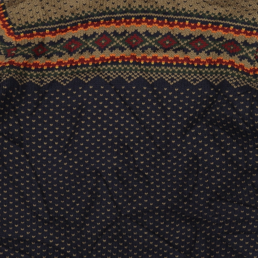 George Mens Blue   Jacket Coatigan Size XL