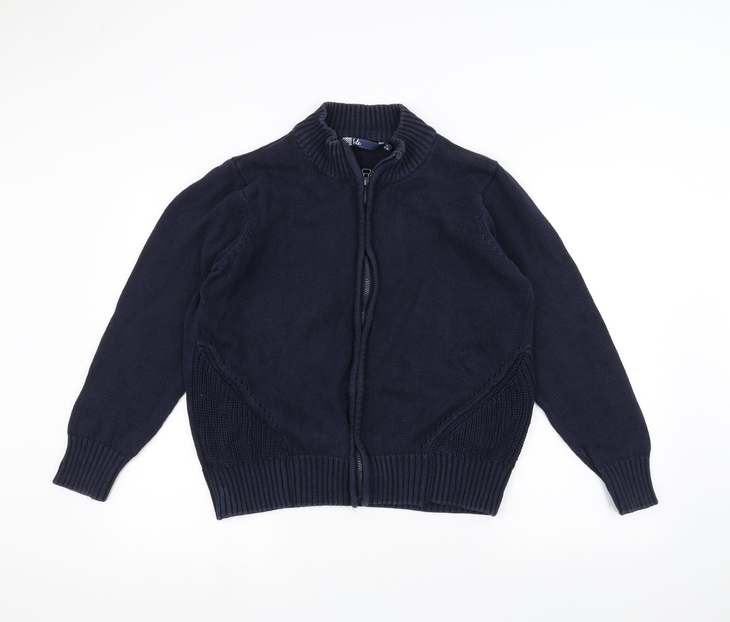 ISLE Womens Blue  Knit Jacket  Size L