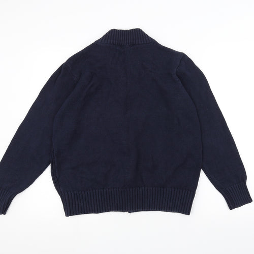 ISLE Womens Blue  Knit Jacket  Size L
