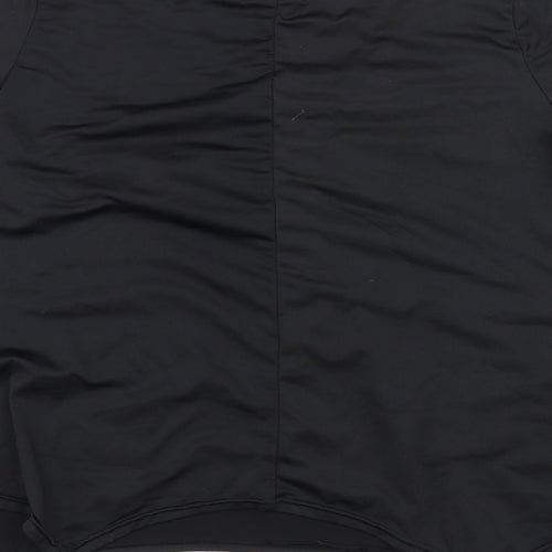 Preworn Womens Black   Basic T-Shirt Size 2XL