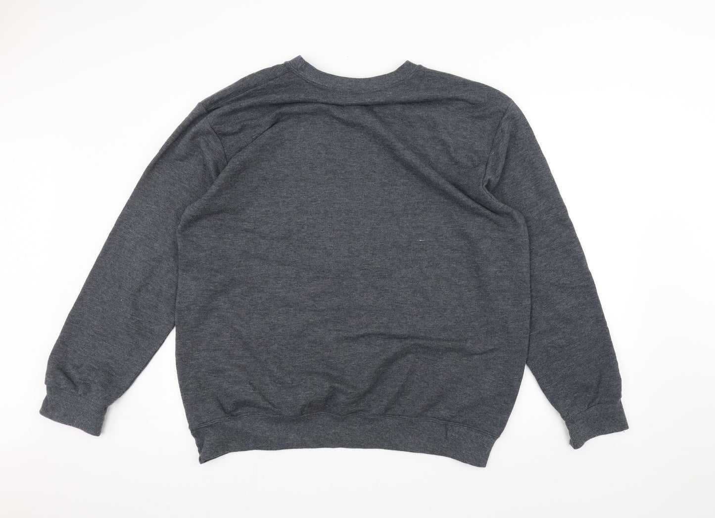 Anvil Mens Grey   Pullover Jumper Size XL