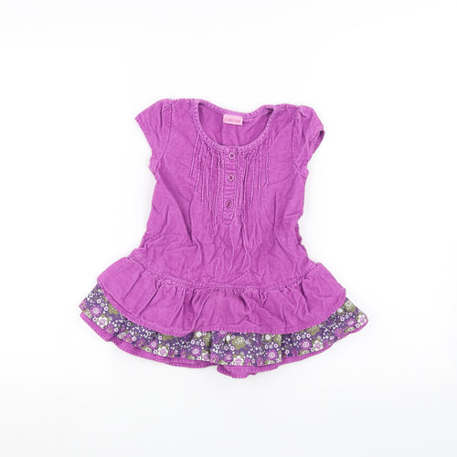 Cherokee Girls Purple   A-Line  Size 12-18 Months
