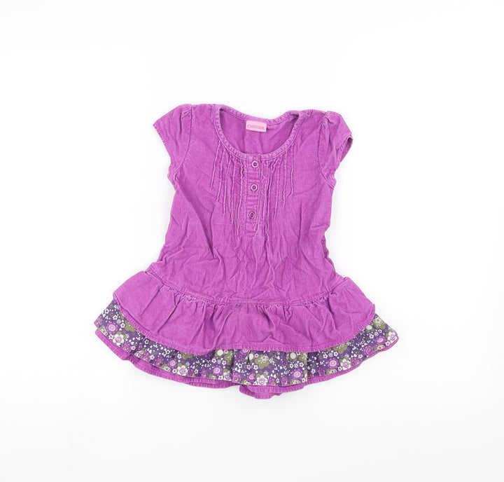 Cherokee Girls Purple A-Line Size 12-18 Months