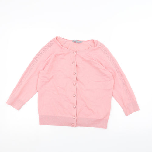 Dorothy Perkins Womens Pink   Cardigan Jumper Size 10