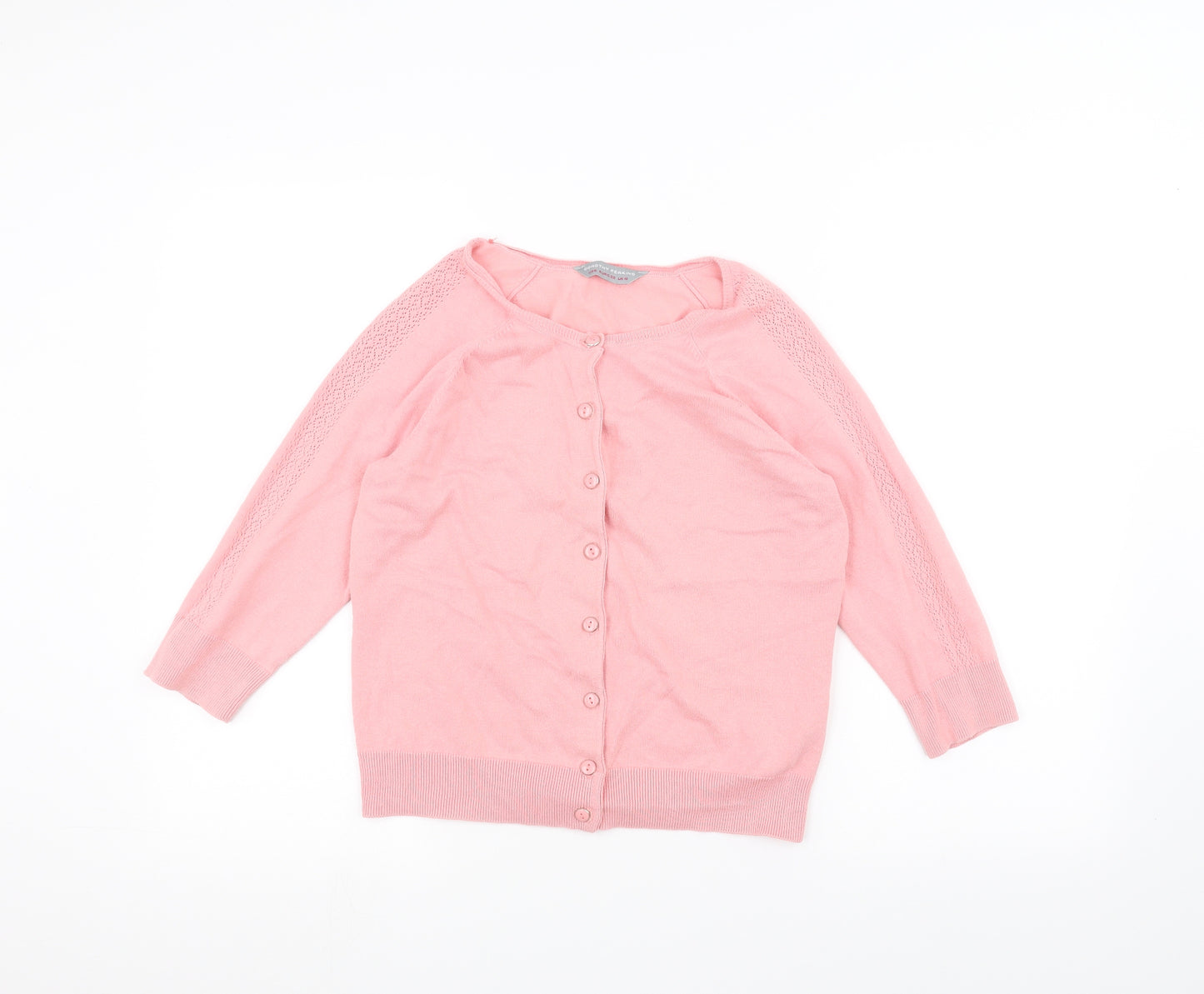Dorothy Perkins Womens Pink   Cardigan Jumper Size 10