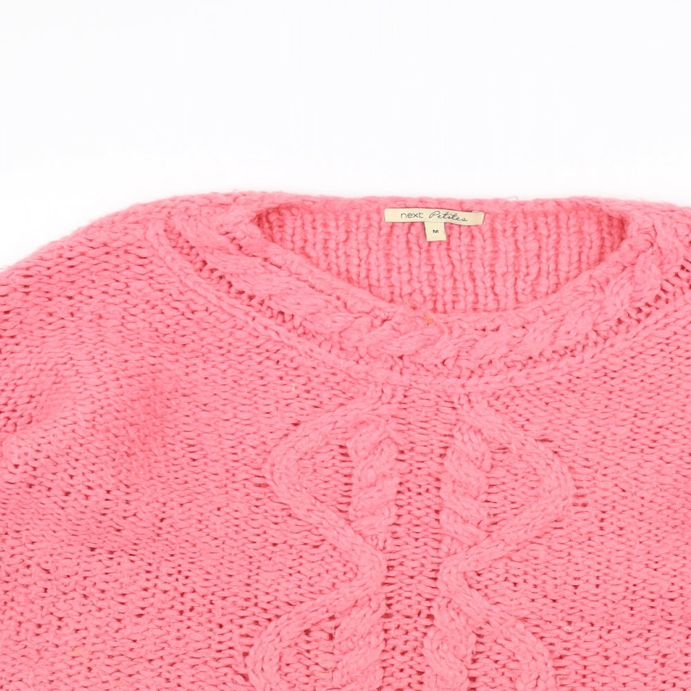 NEXT Womens Pink  Knit Pullover Jumper Size M