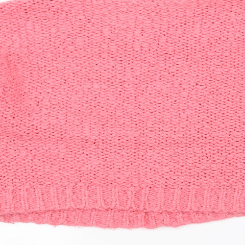 NEXT Womens Pink  Knit Pullover Jumper Size M