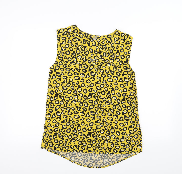 Soyaconcept Womens Yellow   Basic T-Shirt Size S