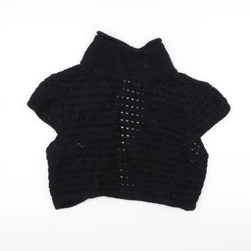 Gap Womens Black  Knit Jacket Coatigan Size L