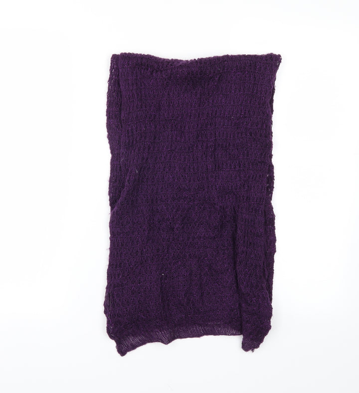 Preworn Womens Purple Scarf