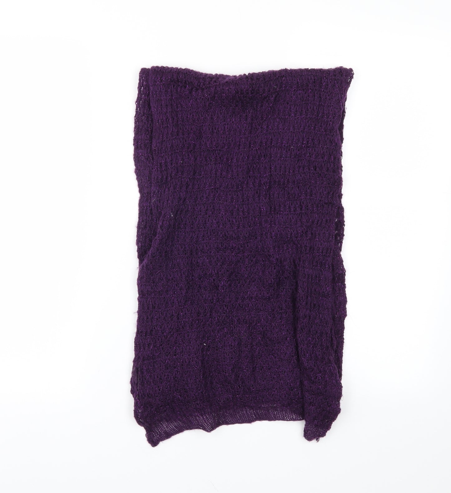 Preworn Womens Purple    Scarf