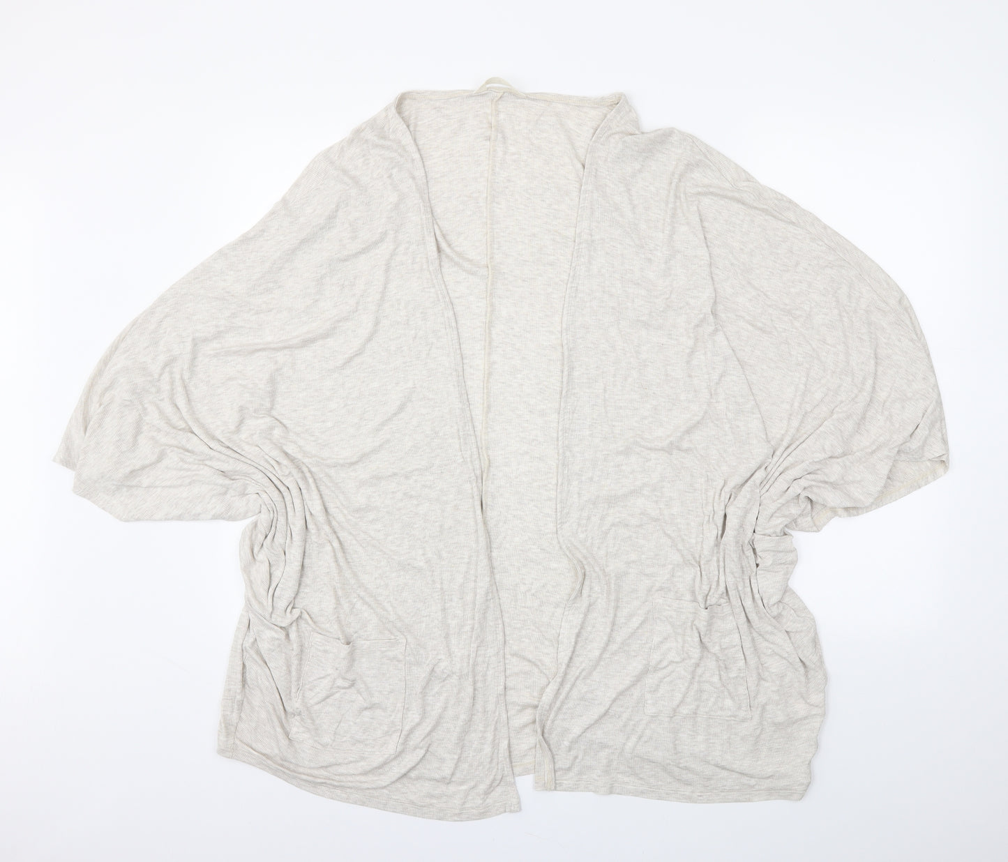 M&S Womens Ivory   Wrap Jumper Size 18