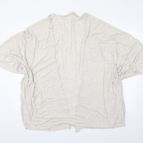 M&S Womens Ivory   Wrap Jumper Size 18