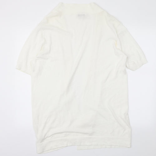 F&F Womens Ivory   Wrap Jumper Size 18