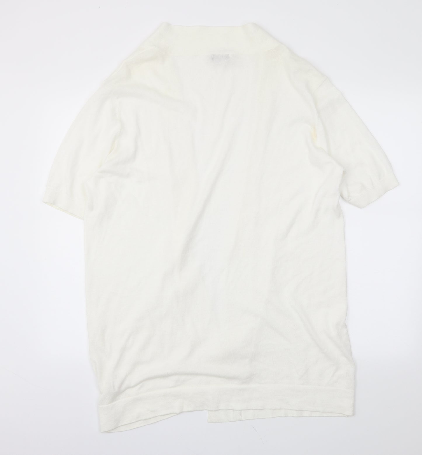F&F Womens Ivory   Wrap Jumper Size 18