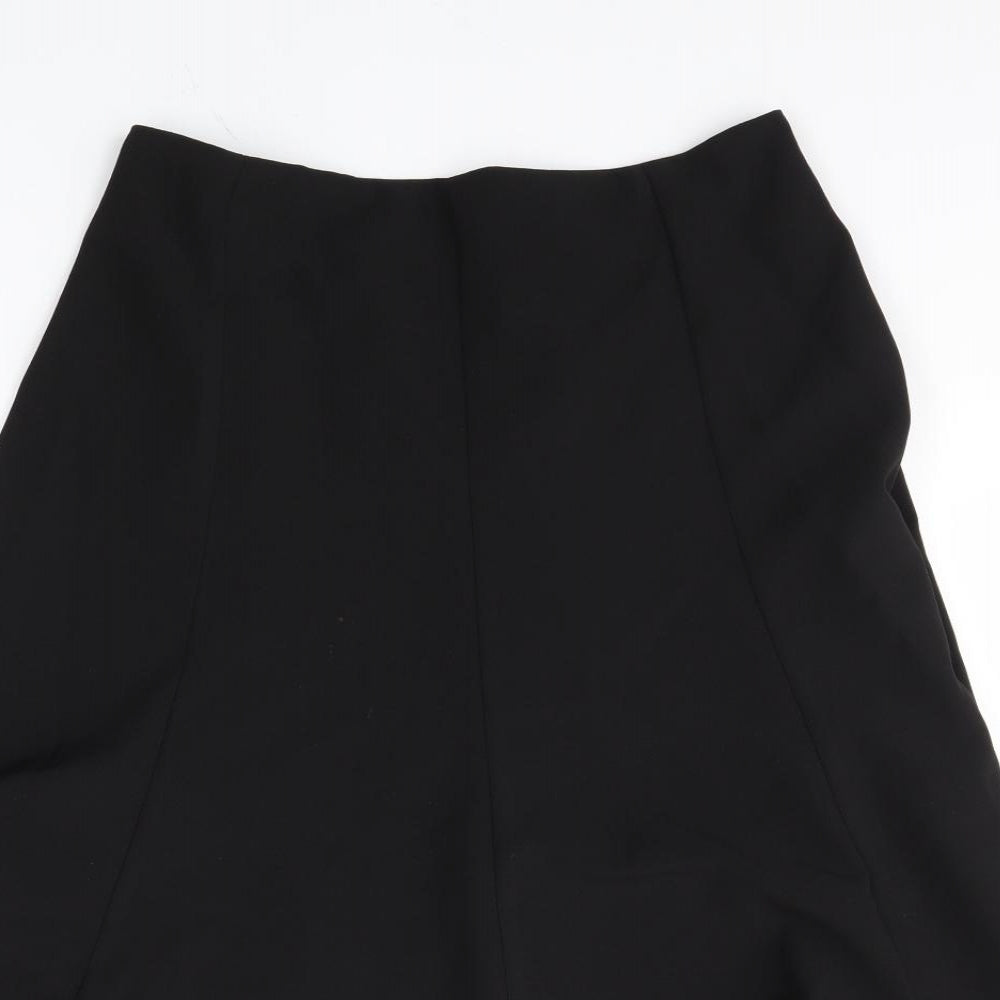 Preworn Womens Black   Swing Skirt Size 30 in