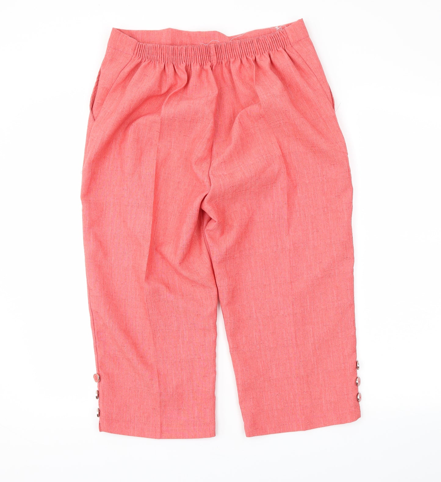 Preworn Womens Red   Cropped Trousers Size 30 in L20 in